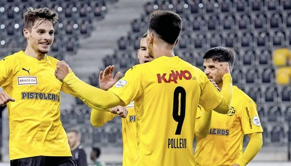 Die Hoffnung für die FCS-Supporter: Können die Schützlinge von Trainer Murat Yakin heute wieder einmal in einem Heimspiel jubeln? Bild: R. Albrecht