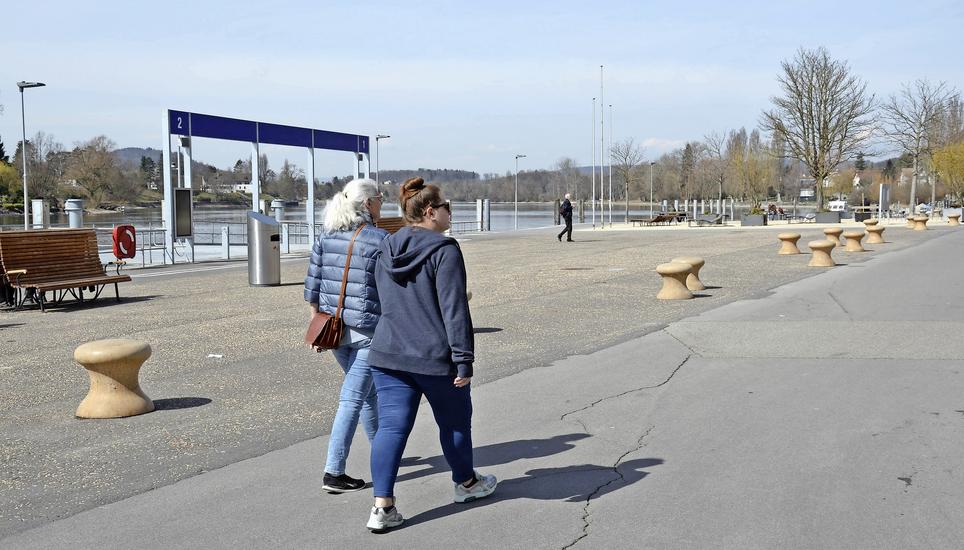 Wie soll die Steiner Schiffländi aussehen? Die Bevölkerung kann sich in einer Umfrage dazu äussern. Bild: Thomas Martens