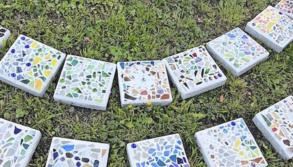 Ein Kunstwerk als Teil des Flurlinger «Actionbounds». Bild: zVg