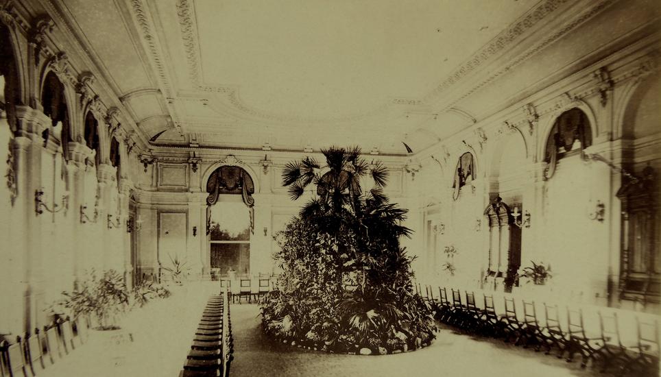 Der Festsaal war prachtvoll.