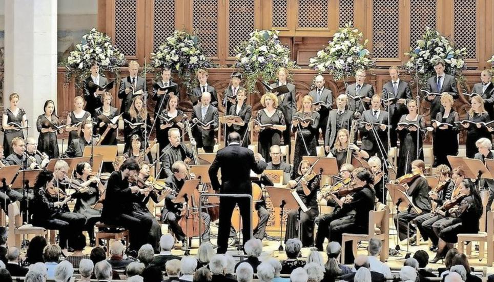 Ein Bild, das es dieses Jahr so nicht geben wird: Das traditionell sehr gut verkaufte Abschlusskonzert mit Bachs h-Moll-Messe in orchestraler Vollbesetzung und mit grösserem Vokalensemble am letzten Bachfest 2018. Archivbild: Bruno Bührer