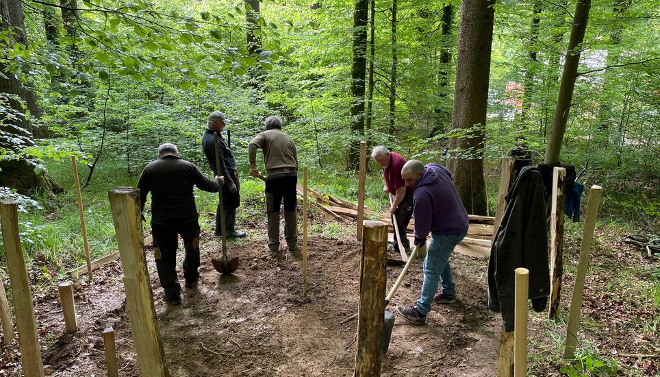 Der Waldkindergarten Waldläufer startet im August im Neuhauser Wald. Bild: Radio Munot
