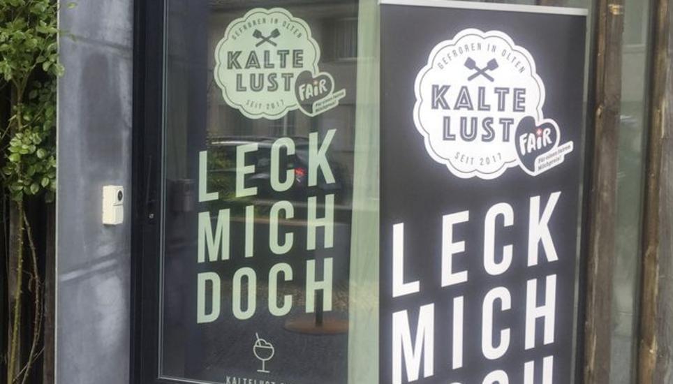Der Eingangsbereich des neuen Glacegartens ins Löhningen. Bild: Markus Müller
