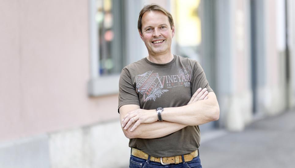 Peter Marti, der neue Präsident der SP Reiat, hat sich viel vorgenommen. Bild: Melanie Duchene