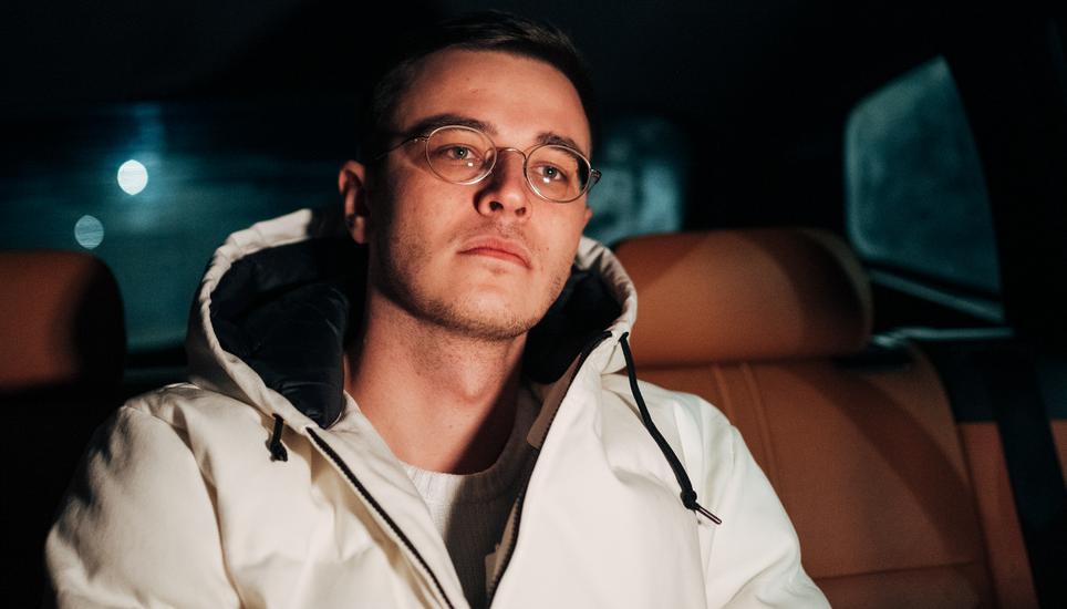 Rapper Megan beim Dreh seines Musikvideos «Fliegenfast». Bild: zVg