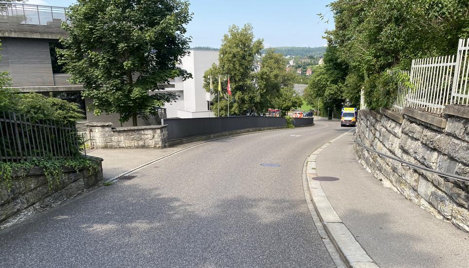 Hier hat sich der Unfall zugetragen. Bild: SHPol
