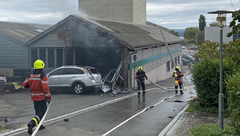 Die Brandursache ist noch unklar. Bild: zvg
