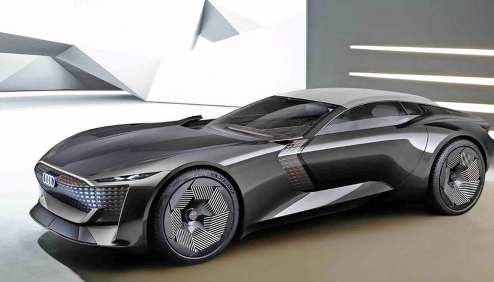 An der Monterey Car Week in Kalifornien präsentierte Audi den elektrischen Roadster Skysphere. Bild: Audi