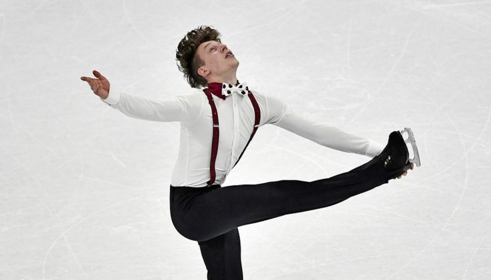 Eiskunstläufer Lukas Britschgi hat sich viel vorgenommen für die Saison. Bild: Key