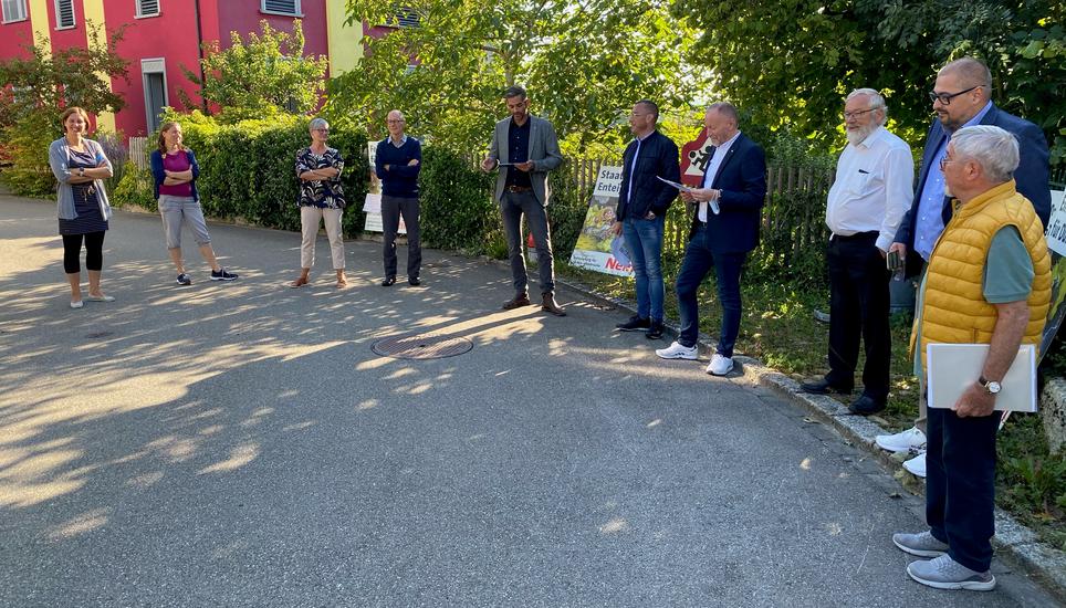 Das Nein-Komitee hat am Freitag eine Pressekonferenz veranstaltet. Bild: Radio Munot
