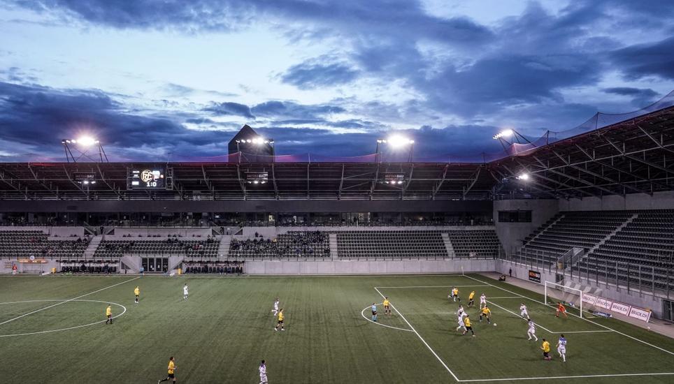 Wer ins Stadion will, braucht zukünftig ein Zertifikat. Bild: zvg/FC Schaffhausen