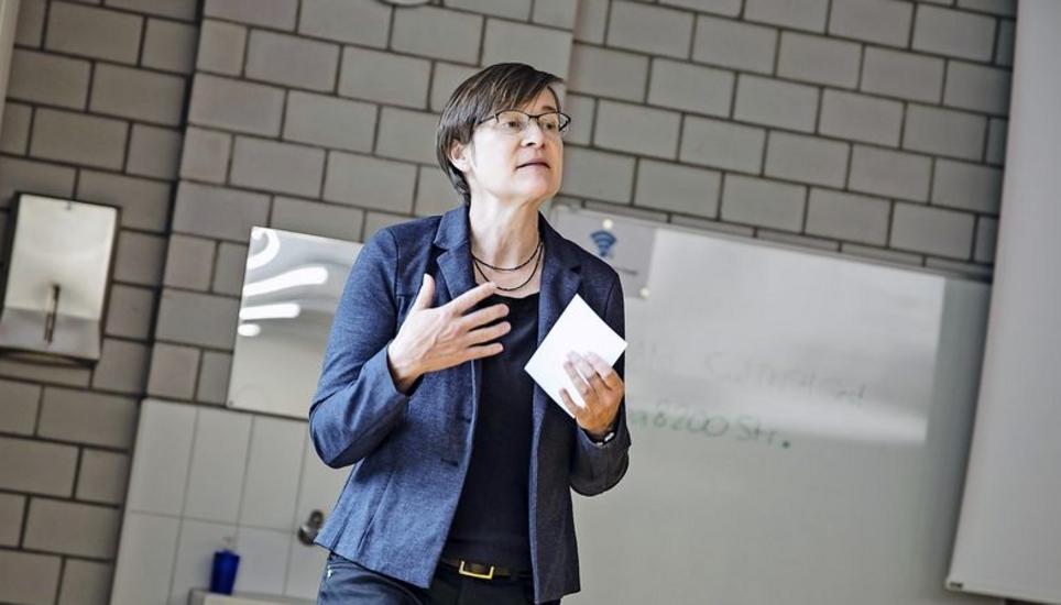 Die Enttäuschung über das Nein zum Planungskredit Duraduct war bei Baureferentin Katrin Bernath gross. Bild: Roberta Fele