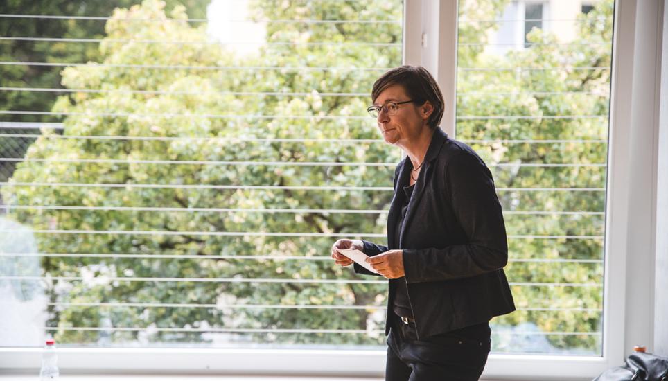 Das Nein zum Planungskredit für das Duraduct ist für Baureferentin Katrin Bernath (GLP) ein enttäuschendes Ergebnis. Bild: Roberta Fele