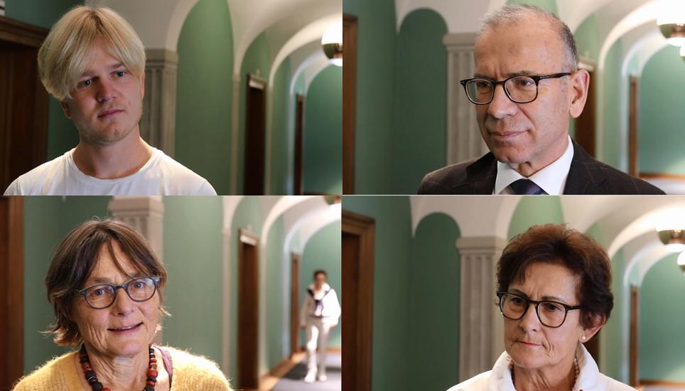 Die SN haben mit den Befürwortern und Gegnern der nationalen Vorlagen geredet. Bilder: eku