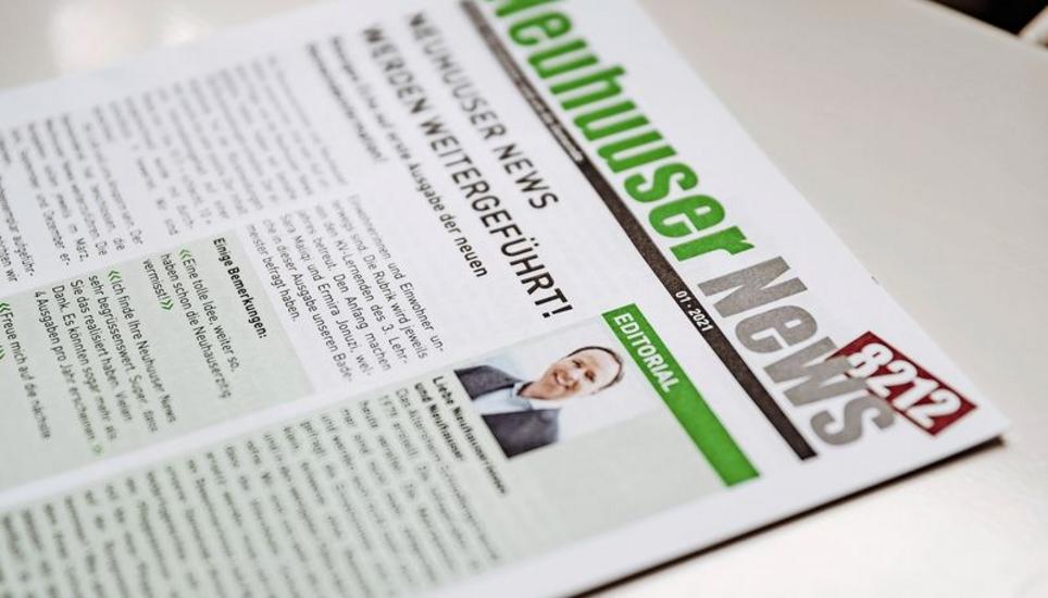 Im Mai wurde ein Probeexemplar gedruckt, im September die zweite Ausgabe. Bild: Roberta Fele