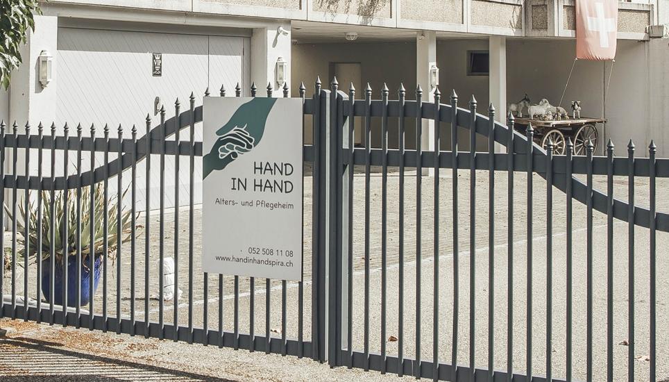 Das Hemmentaler Pflegeheim «Hand in Hand» musste vor rund einem Monat Insolvenz anmelden. Bild: Roberta Fele