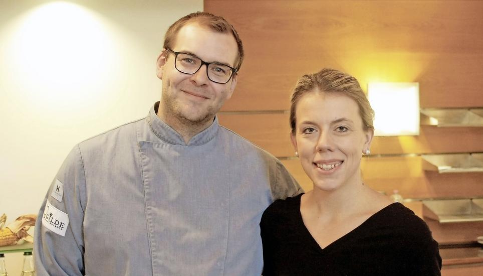 Die neuen Gilde-Gastronomen: Joël-Etienne Bollinger und Tatjana Moser. Bild: Dieter Ritter