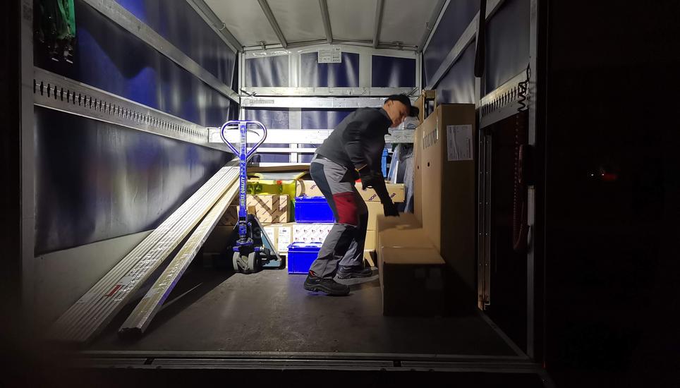 Milan Loncar ist dann unterwegs, wenn andere schlafen. Bild: Radio Munot