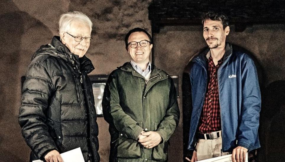 Martin Edlin, Zeno Geisseler und Mattias Greuter (v. l.). Bild: Roberta Fele
