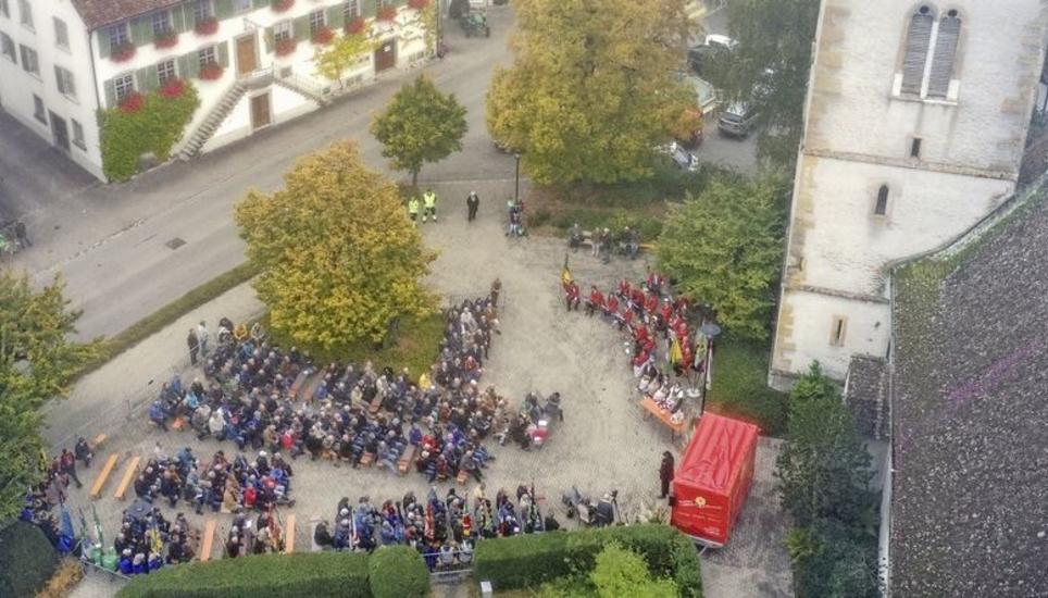 Fast ohne Unterbruch: Nur zweimal fiel die Landsgemeinde während der 100-jährigen Geschichte der Turnveteranen-Vereinigung aus. Bild: Remo Bührer