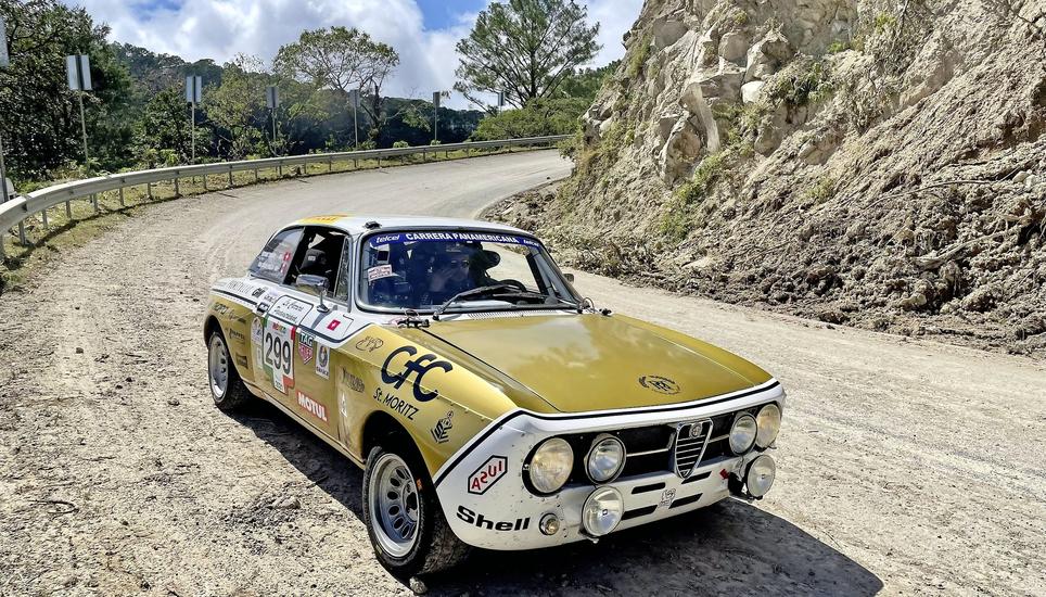 Die Rennstrecke der Carrera Panamericana war für Auto und Piloten sehr anspruchsvoll und führt quer durch Mexiko. Bilder: zVg