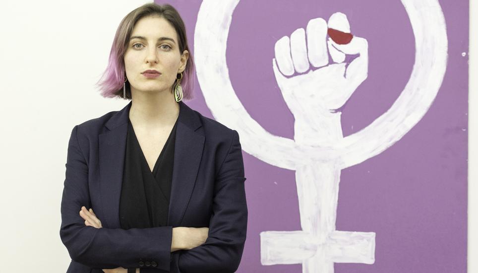 Aktivistin und Journalistin Anna Rosenwasser misst Veranstaltungen wie diesen eine hohe Bedeutung zu.