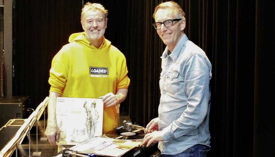 Peter Meyer (l.) und Martin Steinmann sind die Organisatoren des Events. Bild: Marielle Heeb