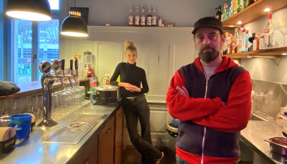 Salome Jaquet und Samuel Hartmann wollen neue Wege gehen. Bild: Radio Munot