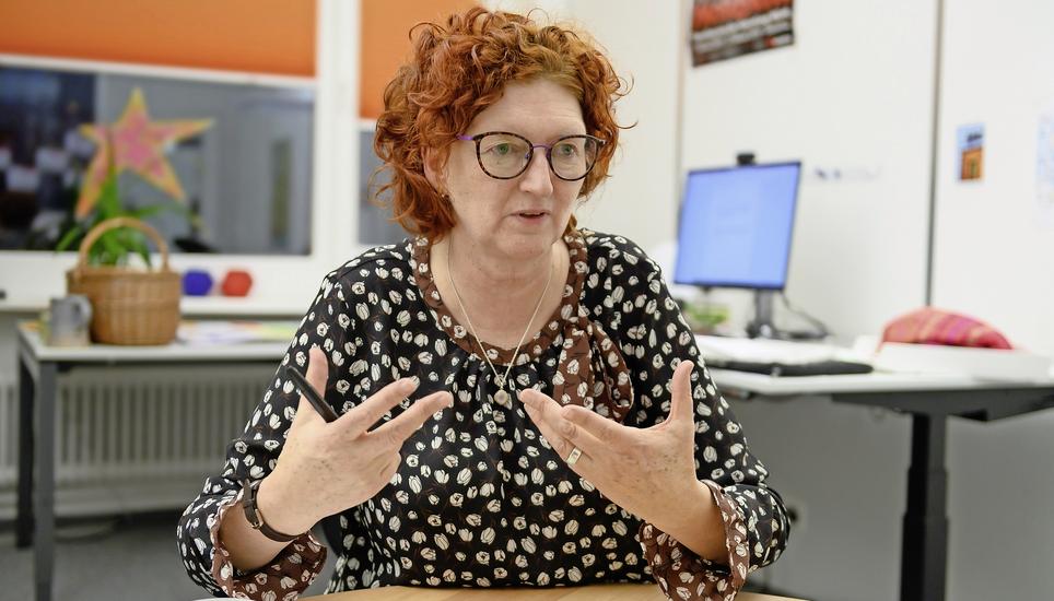 Gerda Buhl ist seit August 2021 als Rektorin der Pädagogischen Hochschule Schaffhausen im Amt. Bild: Selwyn Hoffmann