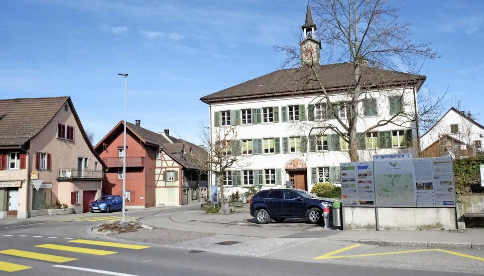 Das Gemeindehaus.