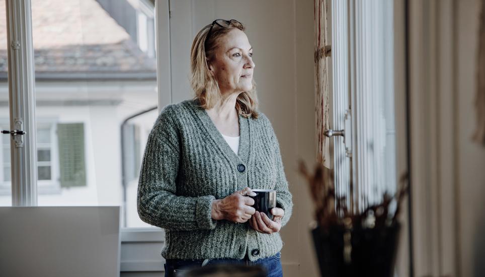 Sandra Fehr-Rüegg in ihrer Werkstatt. Bild: Roberta Fele