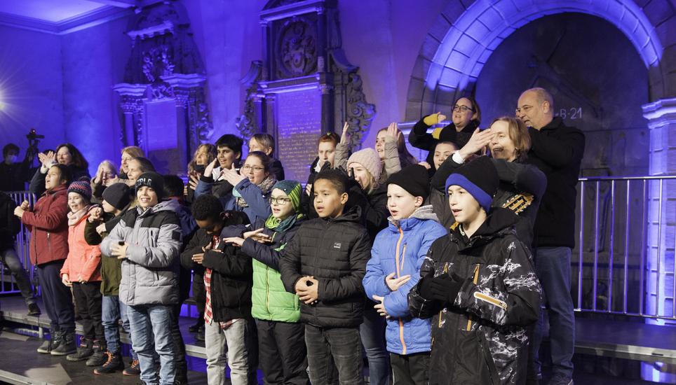 Am 24. Dezember wird das Konzert im Schaffhauser Fernsehen ausgestrahlt. Bild: Jeannette Vogel