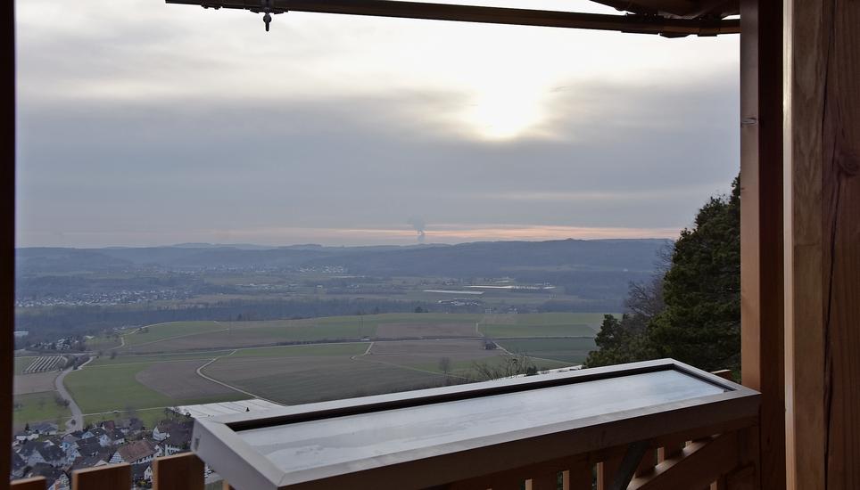 Der Ausblick ist auch vom neu gebauten Hörnli-Turm unverändert schön. Bild: Alexander Joho