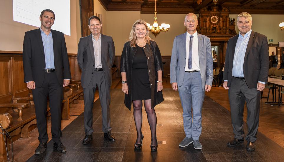 Der Regierungsrat wurde von 350 Leserinnen und Lesern der Schaffhauser Nachrichten bewertet. Bild: Melanie Duchene