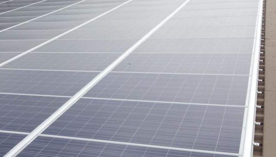 Die Photovoltaikanlage Rodenberg in Basadingen-Schlattingen Bild: zvg