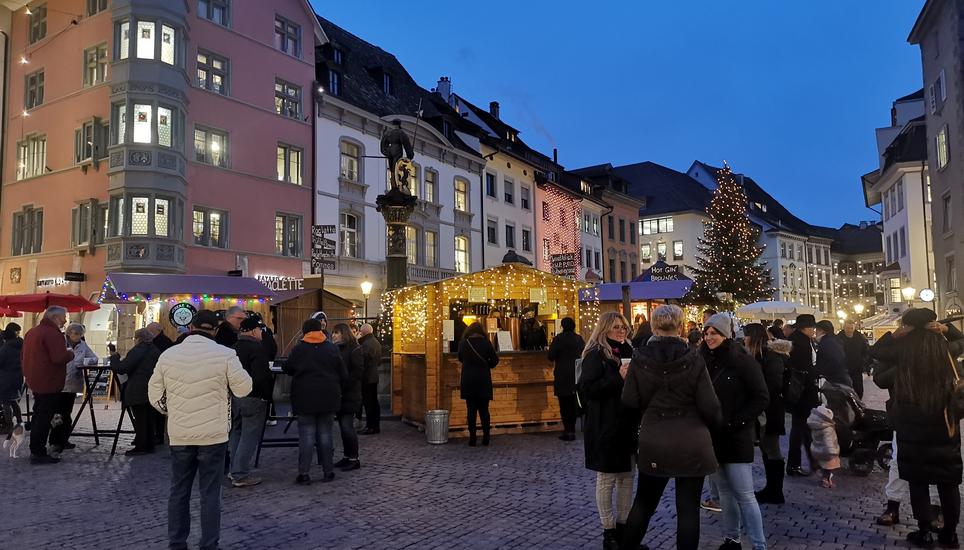 Die Stände waren gut besucht. Bild: Radio Munot