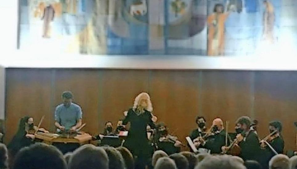 Das Swiss Orchestra in der Kirche Andelfingen. Bild: ida