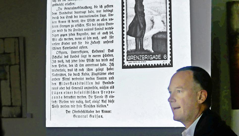 Wipf berichtete über die Stimmung während der Kriegsjahre. Bild: Theo Kübler