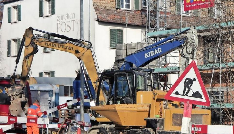Einige grosse Bau- und Sanierungsprojekte sollen in diesem Jahr abgeschlossen werden. Bild: Rolf Hauser