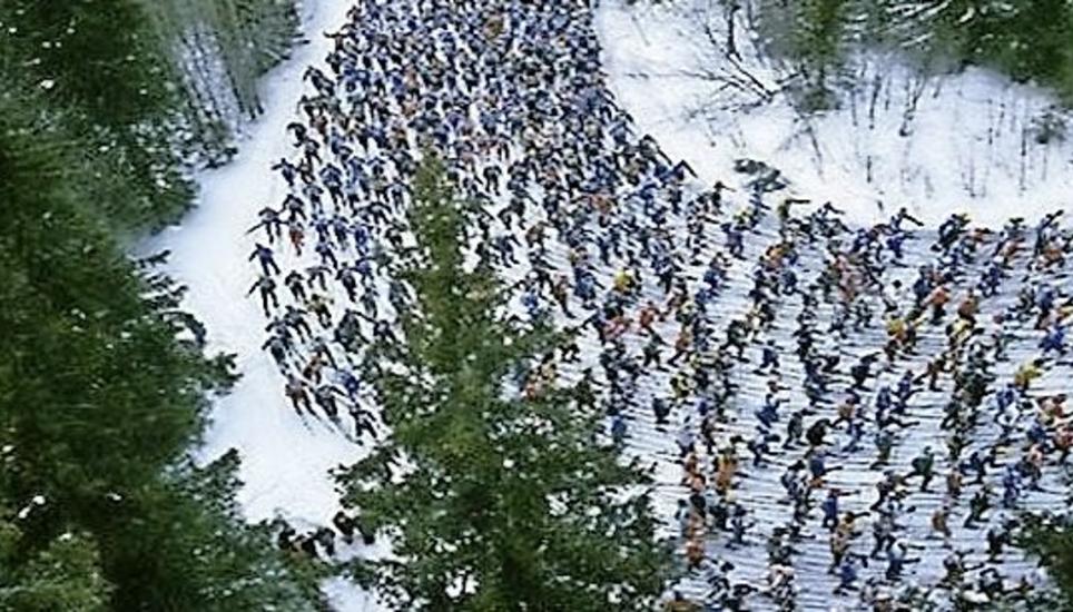 Beeindruckende Läuferkulisse. Bild: zVg