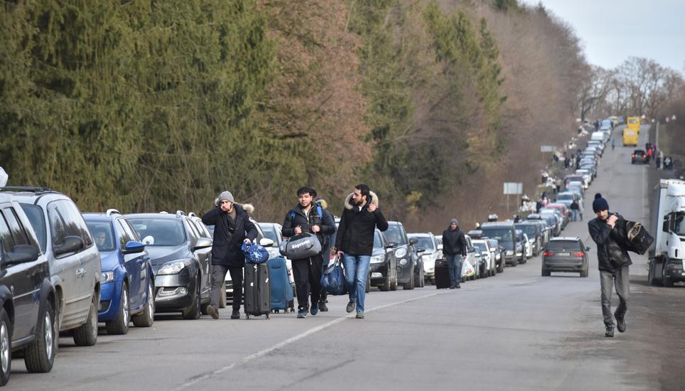 Bereits sind über eine Million Menschen aus der Ukraine auf der Flucht. Bild: Key