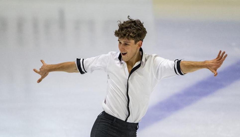 Lukas Britschgi hat gezeigt, dass er bereit ist für die Saison. Bild: SN-Archiv