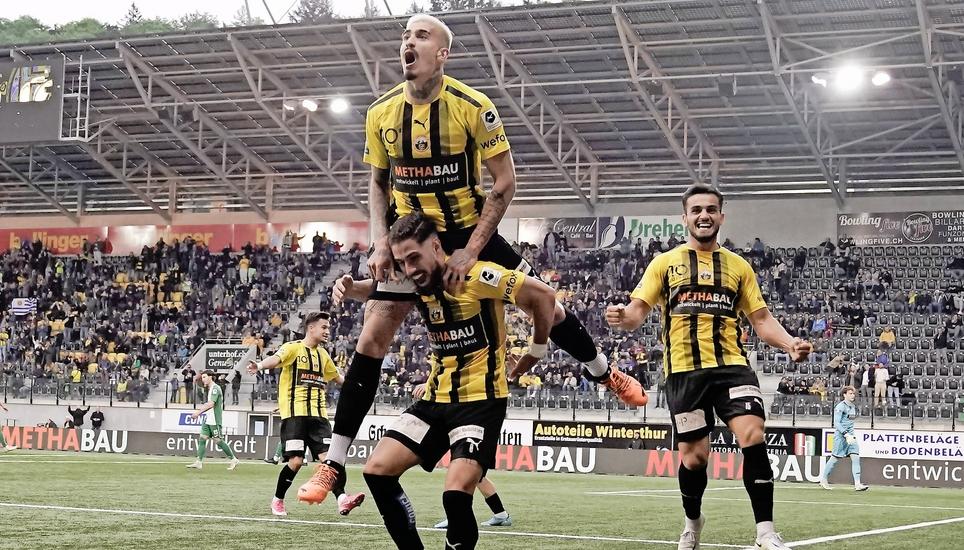 Der FCS hat sich mit seinem Sieg gegen Lausanne-Ouchy den Barrage-Platz gesichert. Bild: alb