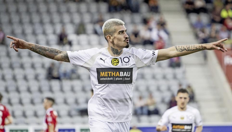Steht Topscorer Ardaiz beim Test gegen GC überhaupt noch auf dem Platz? Bild: alb