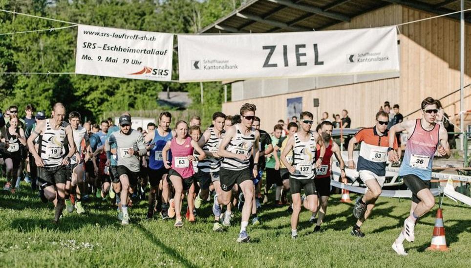 Grosser Andrang herrschte beim ersten Massenstart zum SRS Waldlauf seit 2019. Bild: pd/Seraina Erb