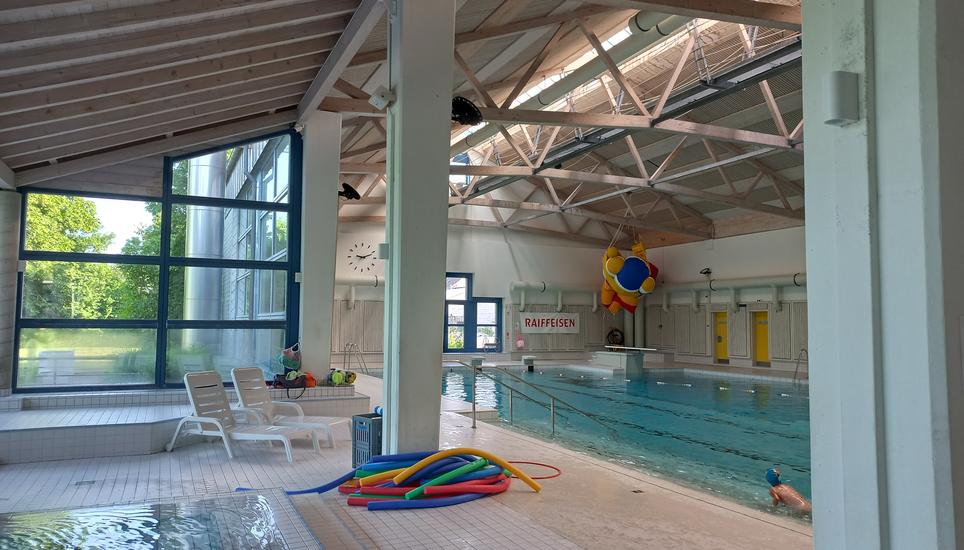 Das Aquarina in Rheinau ist in der Region bekannt und beliebt. Bild: Radio Munot