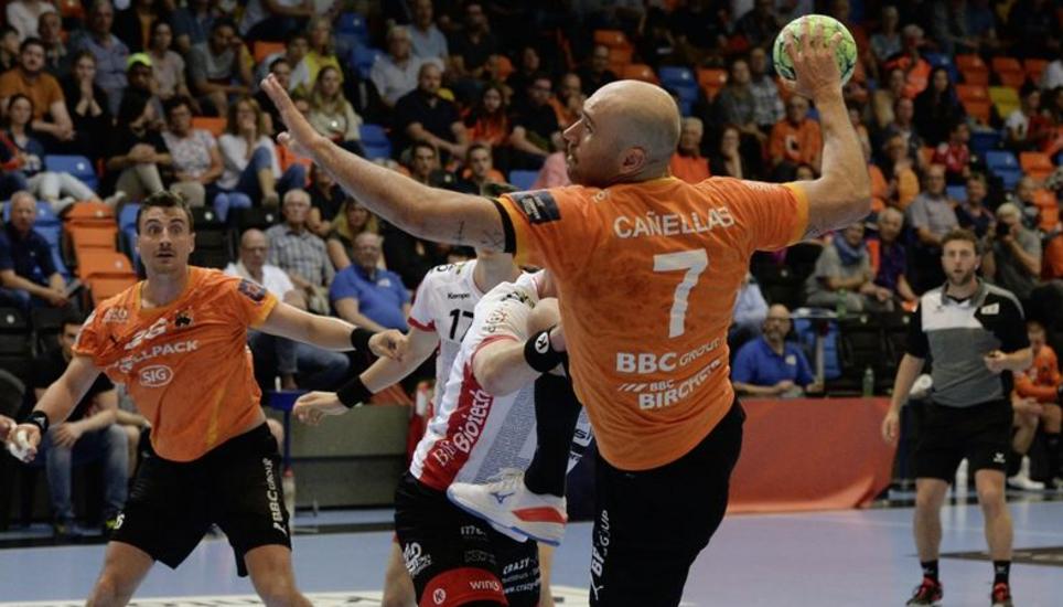 Nicht nur in der Abwehr ein sicherer Wert, auch im Angriff glänzte der spanische Routinier und Best Player Joan Cañellas mit fünf Toren aus fünf Versuchen. Bild: Reinhard Standke