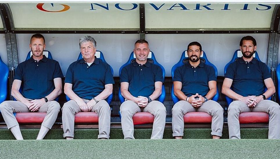 Martin Andermatt im Staff des FC Basel. Bild: zvg