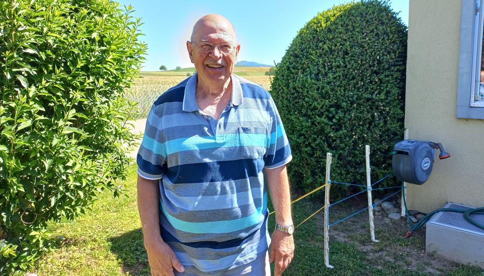 Robert Spichiger, Geschäftsführer der Tagesstätte für Demenzkranke «Sunnegg». Bild: Radio Munot