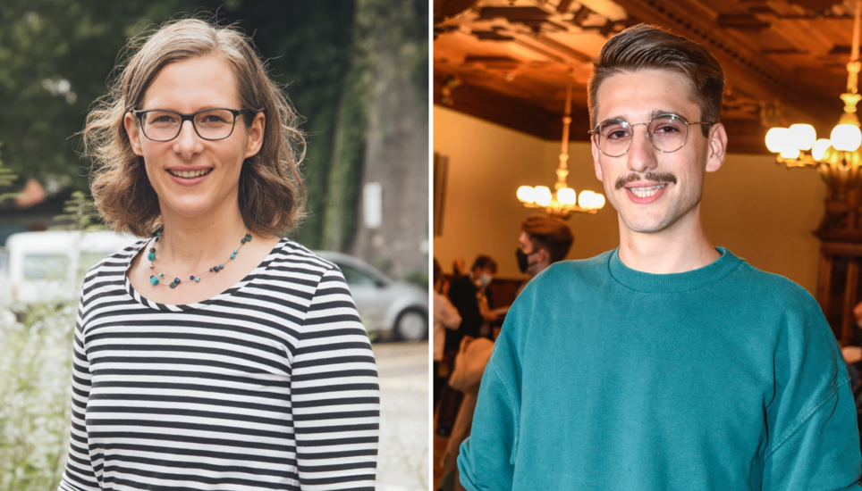 Haben sich in die Haare gekriegt: Daniela Furter und Gaétan Surber. Bilder: Roberta Fele/Melanie Duchene